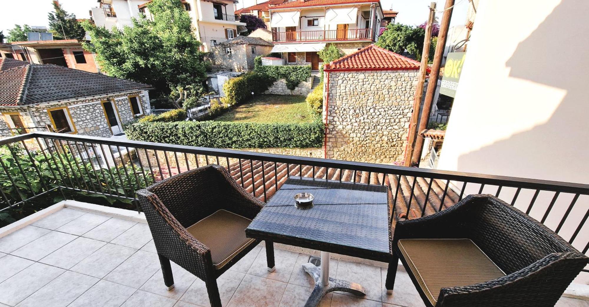 My Afytos Balcony Exterior foto